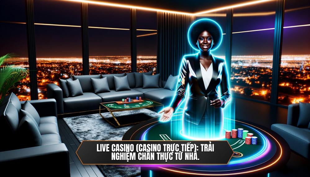 Live Casino (Casino trực tiếp)_ Trải nghiệm chân thực từ nhà.