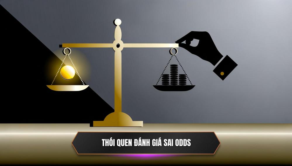 Thói quen đánh giá sai odds