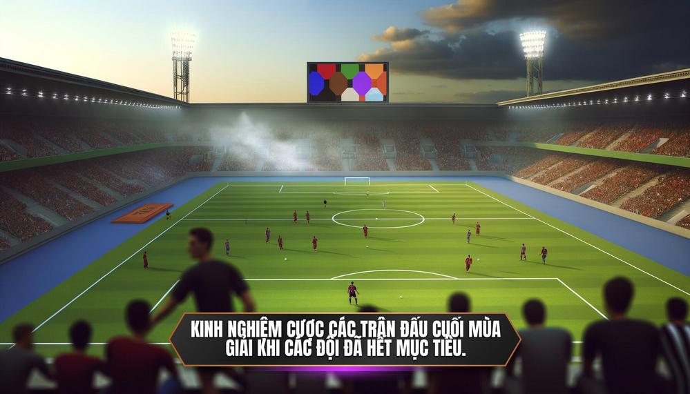 Kinh nghiệm cược các trận đấu cuối mùa giải khi các đội đã hết mục tiêu.